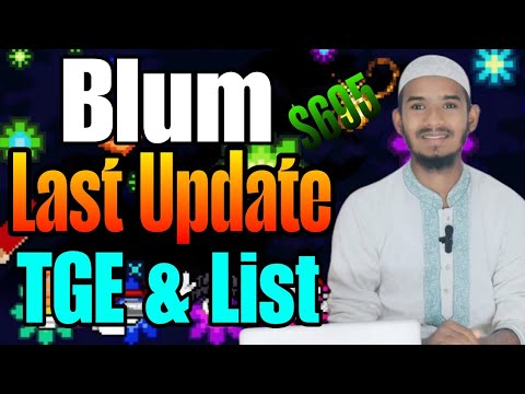 Blum Last Update | Blum TGE & Listing Update | Blum Withdraw Update