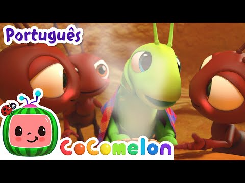 A Formiga e a Cigarra são amigas ❤️ CoComelon | Músicas Infantis e Desenhos Animados em Português