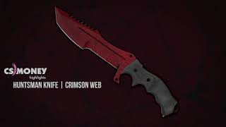 Huntsman Knife Crimson Web Gameplay