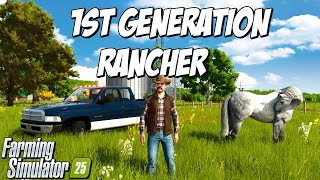 I Started a Ranch and it's ALREADY FAILING! | Farming Simulator 25