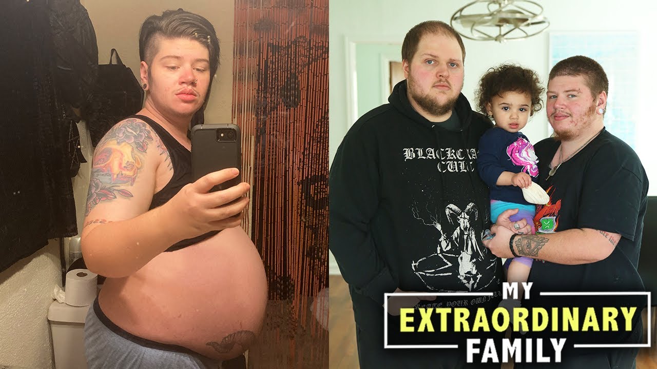 I gave birth as a trans man - my extraordinary family