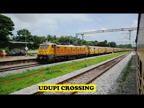 Erode WAP1 Very Late Matsyagandha Express Arrive Udupi