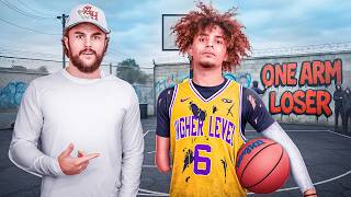 The ONE-ARMED Hooper Taking Over High School Basketball...