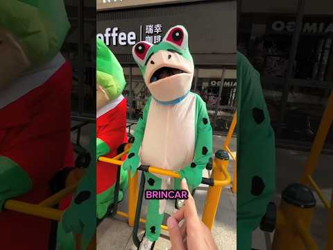 "😅 A história de combinar para balançar no balanço 🎡🤝"#shorts