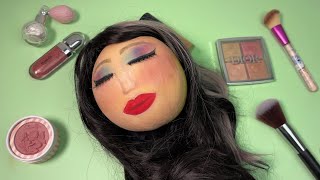 Asmr Relaxante * Maquiando Melão 🍈💄🫧