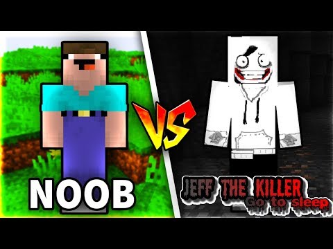 THỬ THÁCH Troll NOOB Bằng JEFF THE KILLER Trong Minecraft!!
