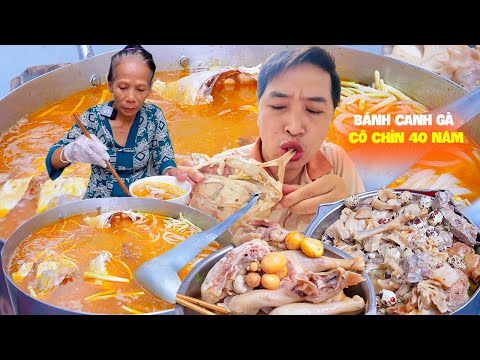 Bánh canh gà Cô Chín 40 năm giá rẻ bất ngờ, độ ngon thì miễn bàn - Vi Na TV
