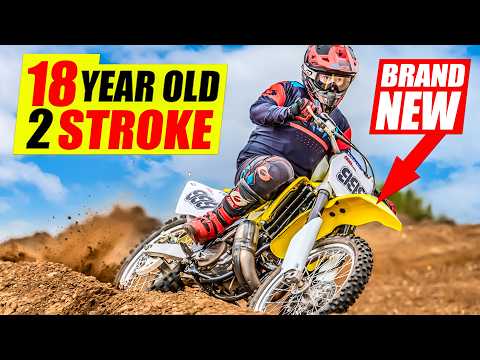 18-Year-Old 2 Stroke Dirt Bike gets it's FIRST Ride Ever!