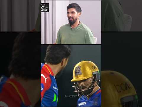 Virat kohli vs Ishant sharma fun fight in ipl 😅❤️ #shorts #viratkohli #ishantsharma #ipl #rcb #india