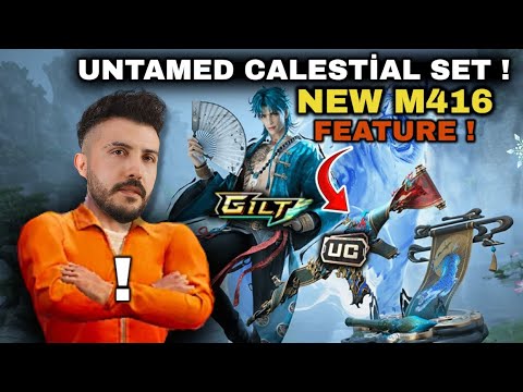 EFSANE YENİ ÖZELLİK ! 😲 NİHAİ SET VE M416 GELDİ ! NEW UNTAMED CALESTİAL ULTIMATE SET ! 💥Pubg Mobile