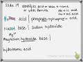 Acids and Bases Naming and Characteristics
