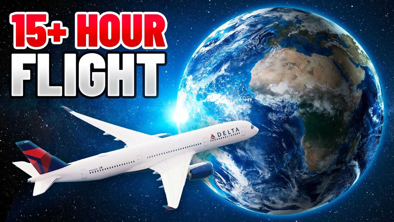 Delta Air Lines Longest Flight (WORLDS LONGEST FLIGHTS)