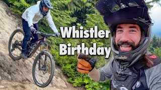 I invited Seth to Whistler for his 40th Birthday... he didn't take much convincing