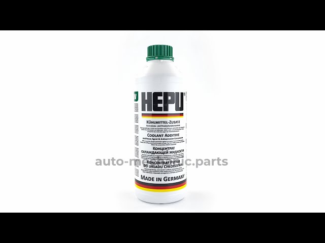 Антифриз HEPU G11 (концентрат) зелений, 1,5 літра, відео - інтерент-магазин Auto-Mechanic