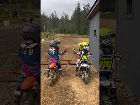 motocross start gate fun