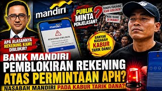GARA GARA SATU REKENING DI BLOKIR J4DI R4MAI SERU4N BOIKOT BANK MANDIRI ? #bankmandiri #botokpati 
