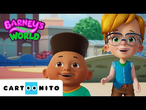 Mel's gone missing 💜| Barney's World | Cartoonito | Cartoons for Kids