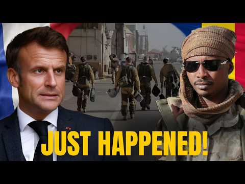 France begins military withdrawal from Chad as influence in Africa PLUMMETS!