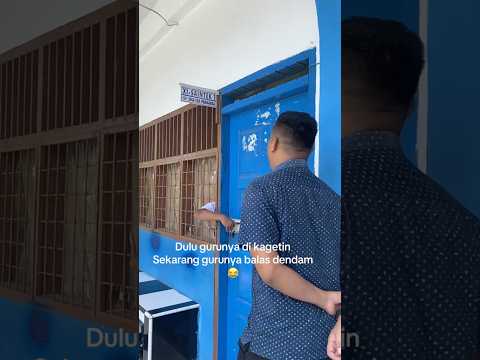 Ketahuan gurunya mau cabut