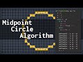 Midpoint Circle Algorithm Concepts