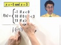 Evaluating Piecewise-Defined Functions