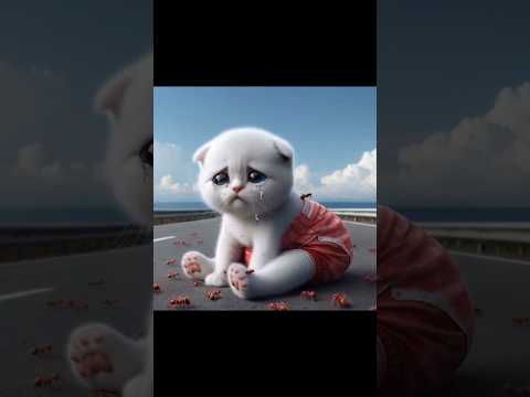 sad cat 🐜😿#catsadstory #kucingsedih #miawmiaw #sedih #comedy