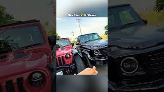 New Thar Vs G Wagon🥰 #souravjoshi #souravjoshivlogs #piyushjoshivlogs #shortsvideo
