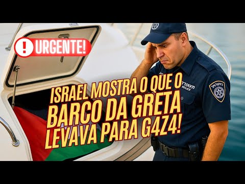 INACREDITÁVEL! ISRAEL DIVULGA O CONTEÚDO DOS BARCOS DA FLOTILHA! 
