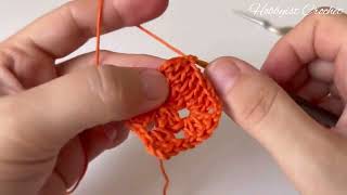 Easy Crochet Granny Square Knitting Motif 💕 Easy Crochet Baby Blanket  💕 Kare Motif Yapımı #crochet