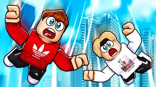 WER FLIEGT SCHNELLER VOM DACH?! (Roblox)