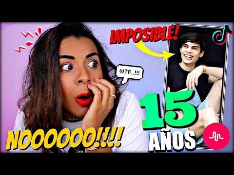 Adivina la EDAD de estos CHICOS DE TIK TOK/MUSICAL.LY **muy difícil**