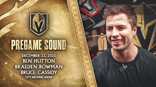 🎥 PREGAME SOUND: Hutton, Bowman & Cassidy