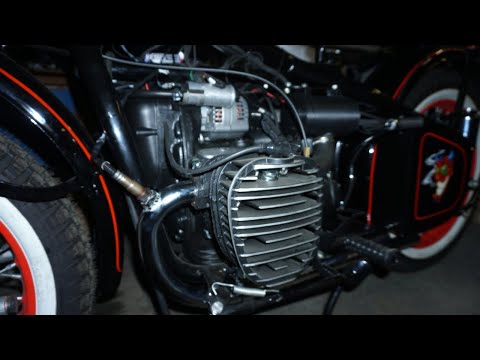 Собрал ЗЛОЙ КАСИК на 860 кубов🔥Запуск меня поразил! 😲 Инжектор, стартер, 12V, все по красоте!😎