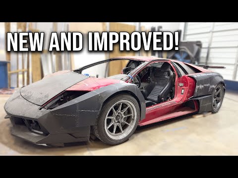 Building a DIY Wide Body Kit for my Lamborghini Murcielago