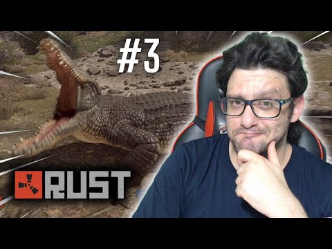 Hayvanlar Peşimi Bırakmıyor! İlk Üssümü Kurdum | Rust Türkçe #3