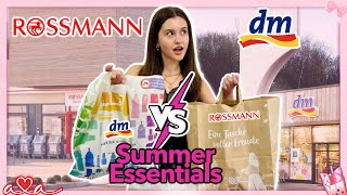 DM oder ROSSMANN? ౨ৎ let's go summer essentials self care shopping | Alles Ava 