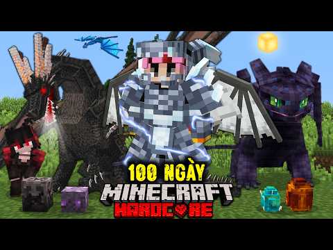 Kresh Sinh Tồn 100 Ngày Minecraft ĐẾ CHẾ RỒNG CỔ ĐẠI !!
