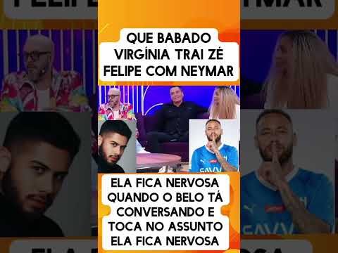 Belo diz que acabaria com o casamento da Virgínia e ela fica nervosa