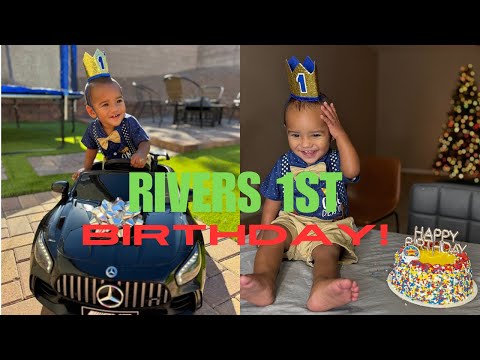 Last minute christmas shopping| Rivers 1st birthday!