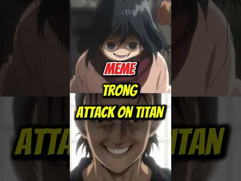 Cài cắm hài hước khắm bựa trong Attack on Titan