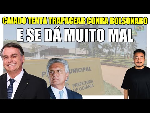 Caiado tenta trapacear contra Bolsonaro e se dá muito mal: "governador inelegível por 8 anos"