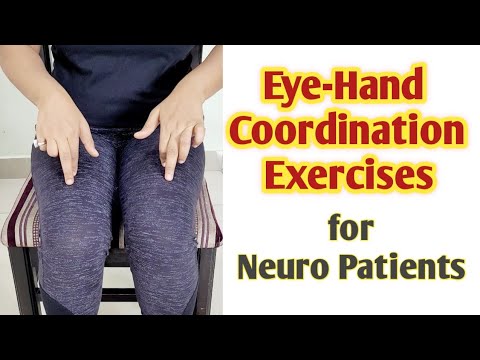 10 Easy Eye - Hand coordination Exercises for neuro patients