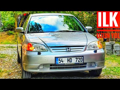 YENİ ARABAMIZ HONDA CİVİC İLK UZUN YOL | ESKİ GÜNLERDEKİ GİBİ | LPG NE YAKTI? VLOG