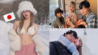 눈 속에서 비키니 입으려고 삿포로가는 일본인아내의 홋카이도 Vlog