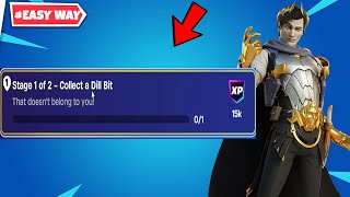 How to EASILY Collect a Dill Bit Fortnite #fortnite