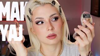 KAMERA VE VİDEO MAKYAJIMI YAPIYORUM - SOHBET VLOG