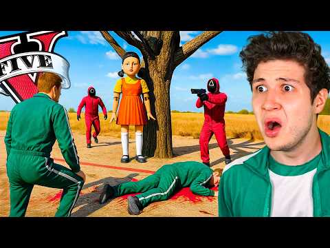 EL JUEGO del CALAMAR 3 en GTA 5! 🦑🔫 (Mods)