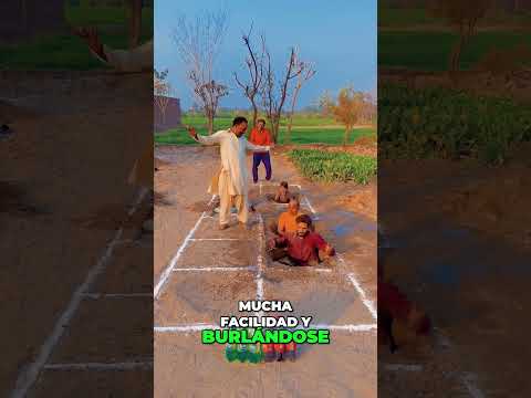 Juegan al juego del calamar en la vida real