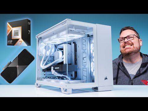 $3400 RTX 5080 Gaming PC Build – Arctic White Beast in the Corsair 2500X!