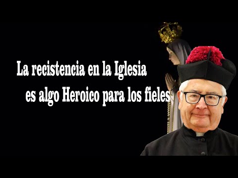 MENSAJE PARA TODOS LOS CATOLICOS, LA RESISTECIA EN LA IGLESIA ES HEROICA PARA LOS FIELES